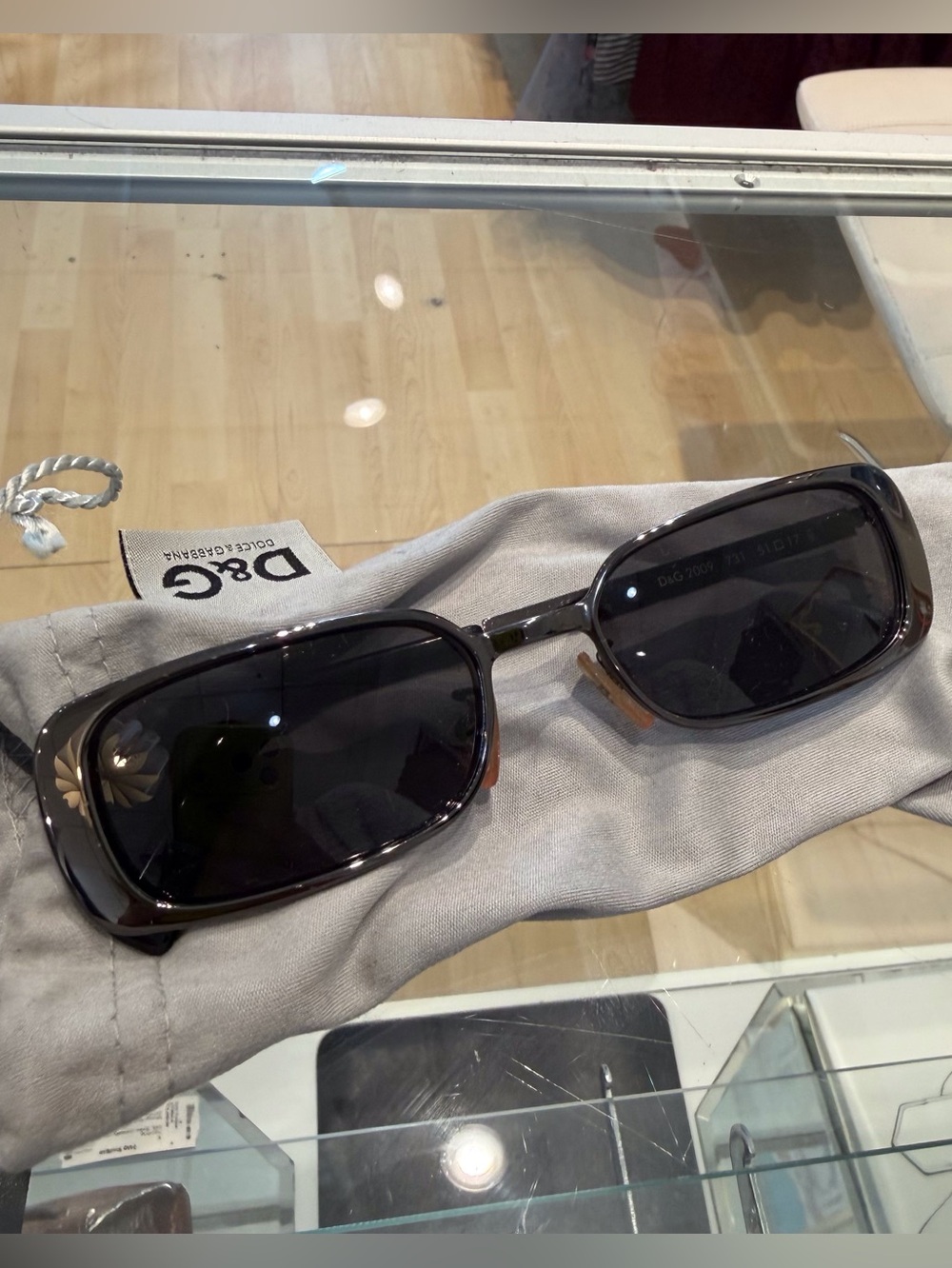 Dolce and Gabana Dark Gray Sunglasses